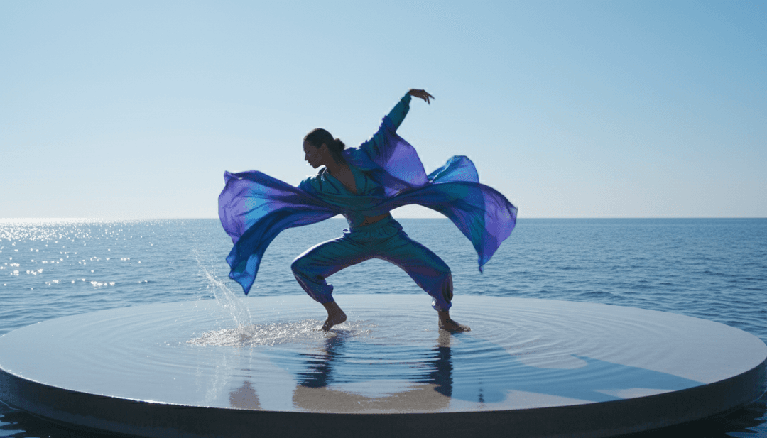 Scena finale del video musicale di 'Survive' creata dall'AI