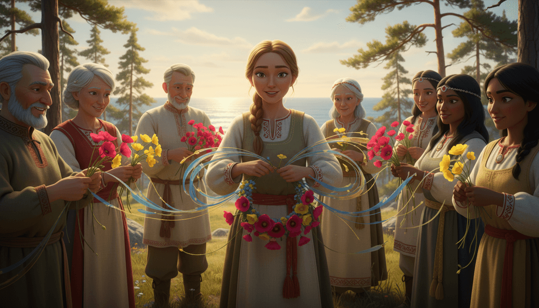 Représentation visuelle des éléments de la musique country