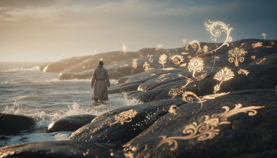 Jordan Davis के 'Bar None' के बोल और मूड का विश्लेषण करते हुए AI की एक अवधारणात्मक छवि।