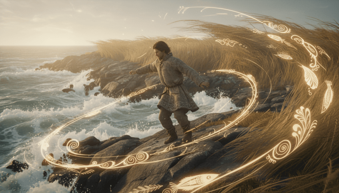 Freebeat.ai का उपयोग करके अपना खुद का संगीत वीडियो बनाते हुए एक उत्साहित उपयोगकर्ता।