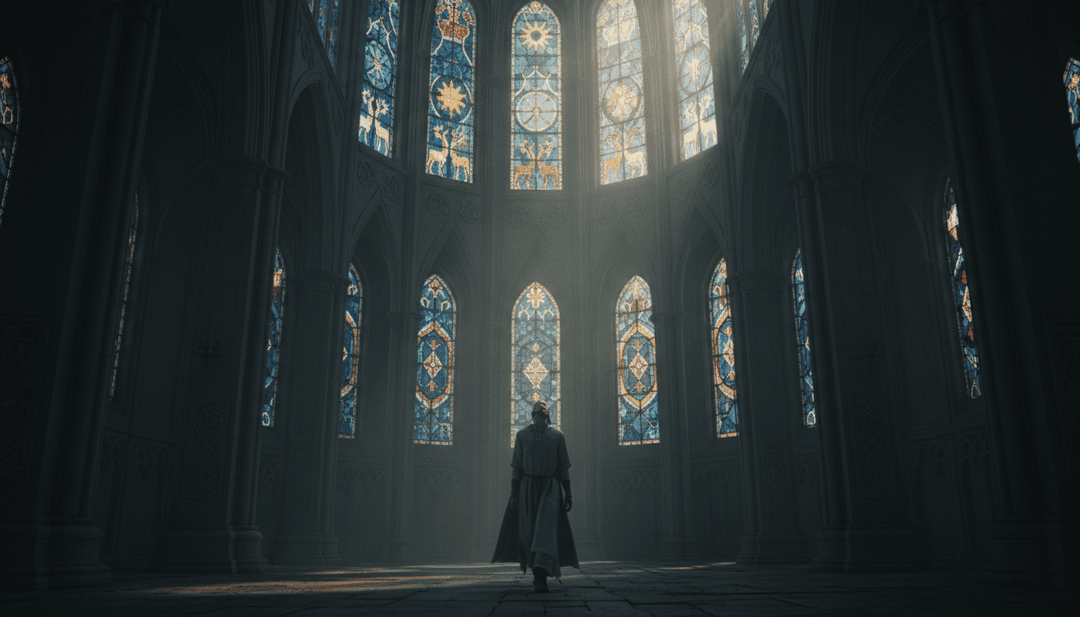 AI가 음악적 요소를 생생한 컨트리 장면으로 변환하는 모습