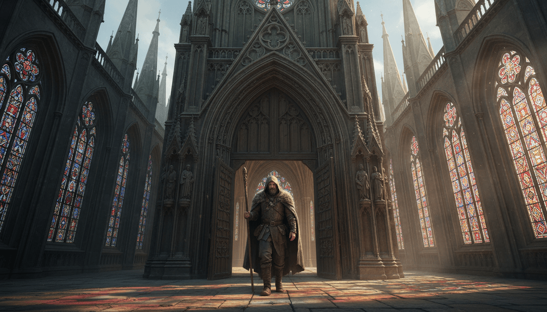 Representación visual de 'The Fall' a través de imágenes generadas por IA