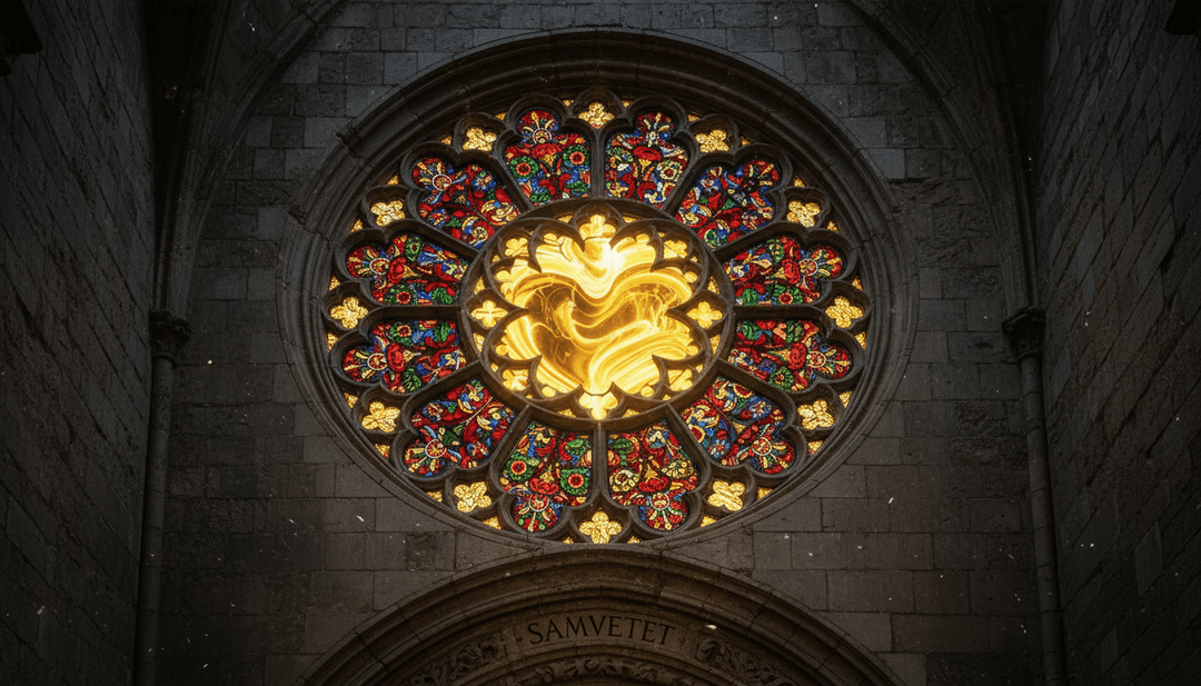 संगीत नोट्स और गीतों का विश्लेषण करता AI का अवधारणात्मक चित्र।