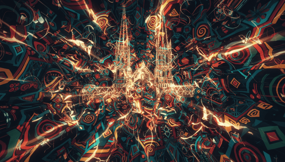 जीवंत रंगों और गतिशील दृश्यों के साथ एक पूर्ण म्यूजिक वीडियो की छवि।