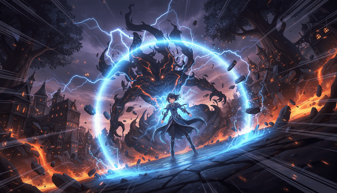 거칠고 에너지 넘치는 도시 및 자연 경관이 매끄럽게 어우러져 하드 록 음악의 역동성을 반영하는 몽타주.