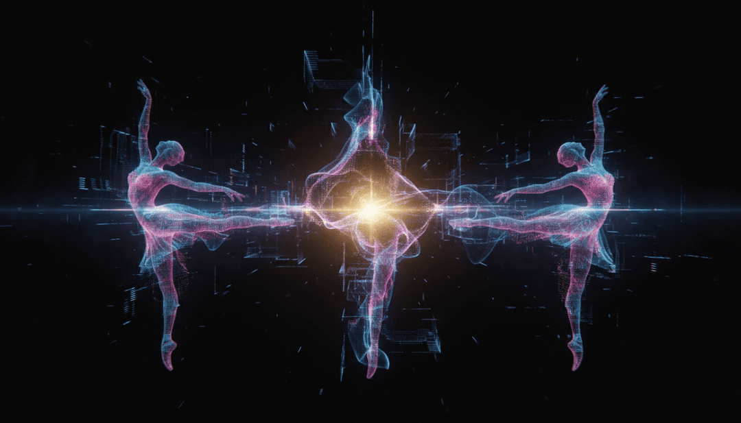 संगीत वीडियो में परिवर्तन और परीक्षणों को दर्शाने वाले दृश्य दृश्य