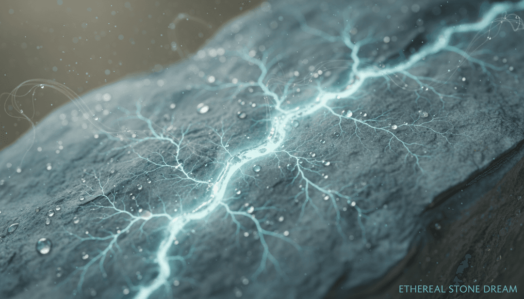 Visuelle Darstellung der KI, die die Seele und den Rhythmus des Songs interpretiert.