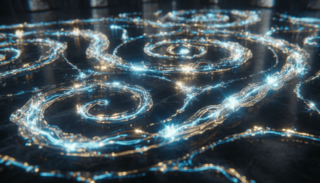 AI द्वारा 'BAPTIZED' के संगीत तत्वों को दृश्य कला में बदलना