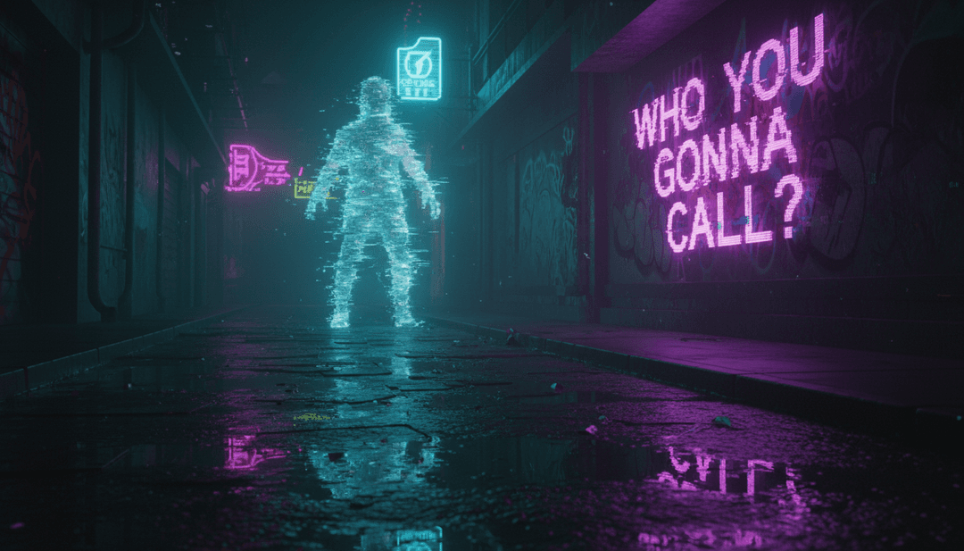 IA interpretando o ritmo e a atmosfera de Ghostbusters (Hoodtrap Remix)