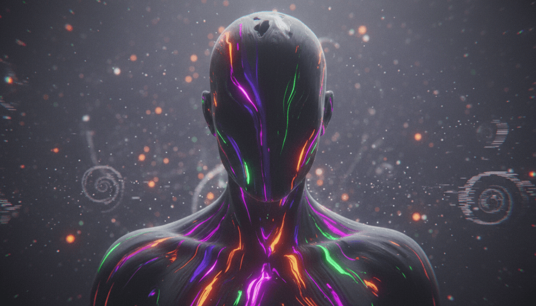 गीत से प्रेरित डरावने दृश्यों का दृश्य प्रतिनिधित्व