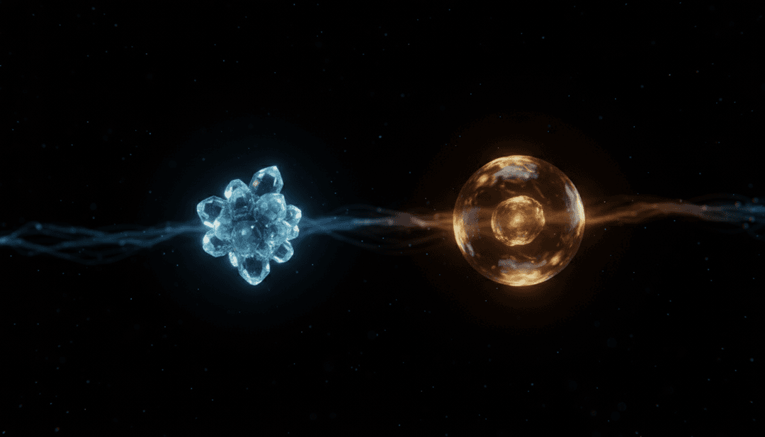 AI 解析音乐音符和歌词的概念图。