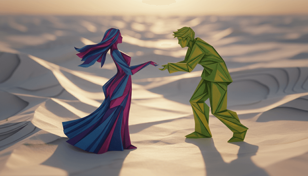 受《Ruin The Friendship》歌词启发的视觉场景