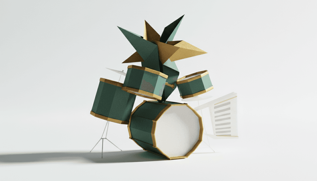 노래의 가사와 멜로디에서 영감을 받은 시각적 장면.