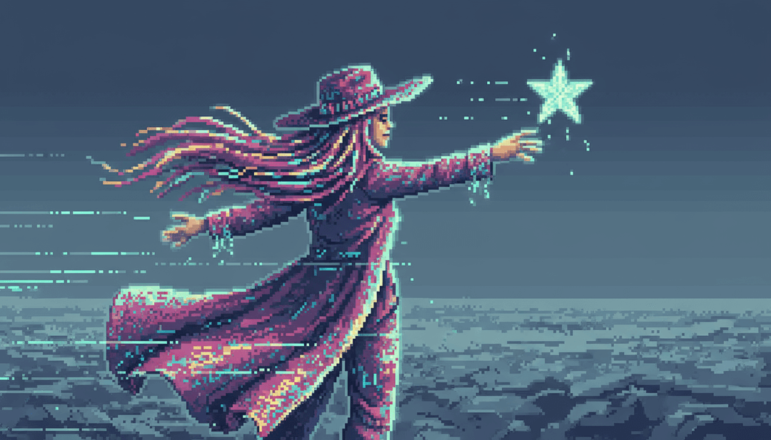 受 'The Middle' 歌詞啟發的視覺場景