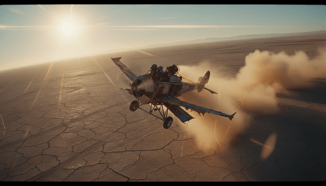 受 'Losing Speed' 启发的视觉场景