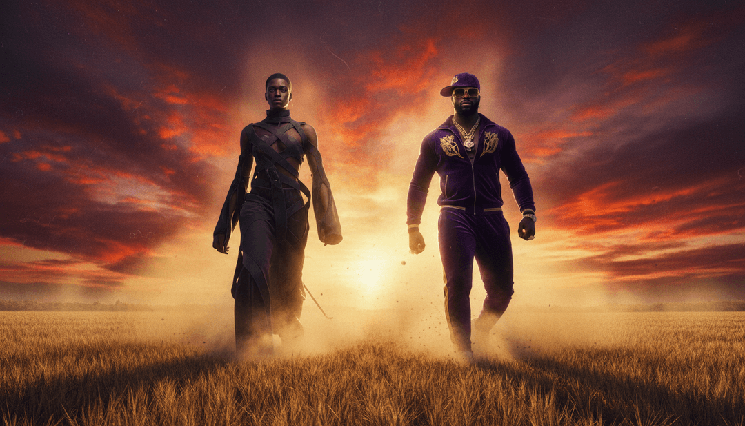 受 'Speedballin'' 的节拍和歌词启发的生动视觉场景。