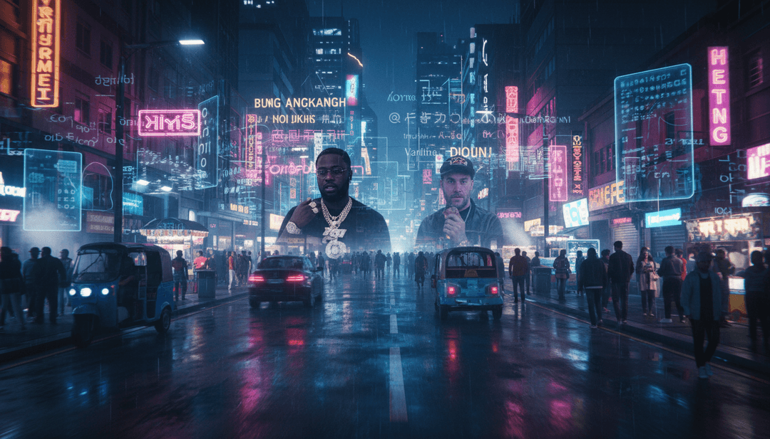 Utente che crea il proprio video musicale AI con freebeat.ai