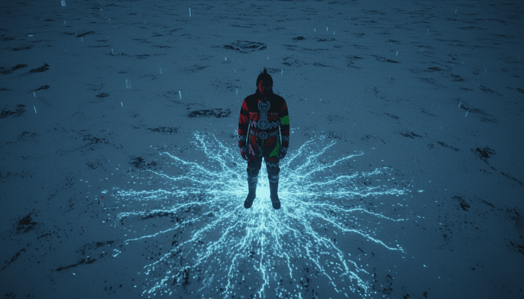 Visuelle Szenen, inspiriert von den Elementen des Songs