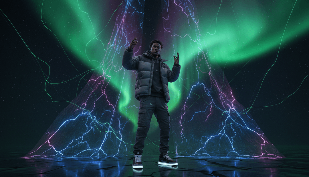 Video musical generado por IA completado para 'Slanted' de Shad