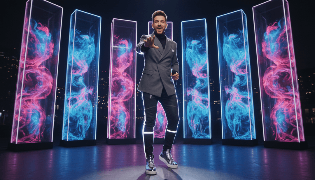 受音乐元素启发的视觉场景