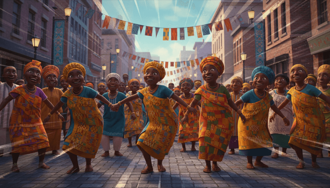 MIKA의 'Modern Times'를 해석하는 AI의 개념적 이미지