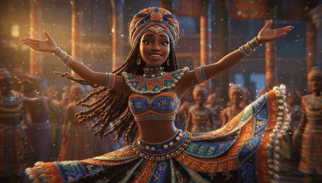 음악이 다채로운 애니메이션으로 번역되는 시각적 표현