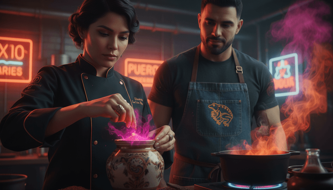 Imagem conceitual de IA interpretando a música $extape