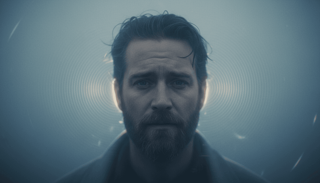 カントリーミュージックの歌詞を解釈するAIの概念的なイメージ。