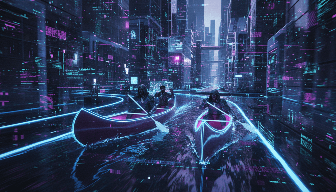 受嘻哈節拍和歌詞啟發的視覺場景