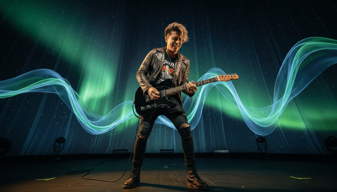 Harm & Ease द्वारा 'Ghost' गीत की AI व्याख्या की अवधारणात्मक छवि