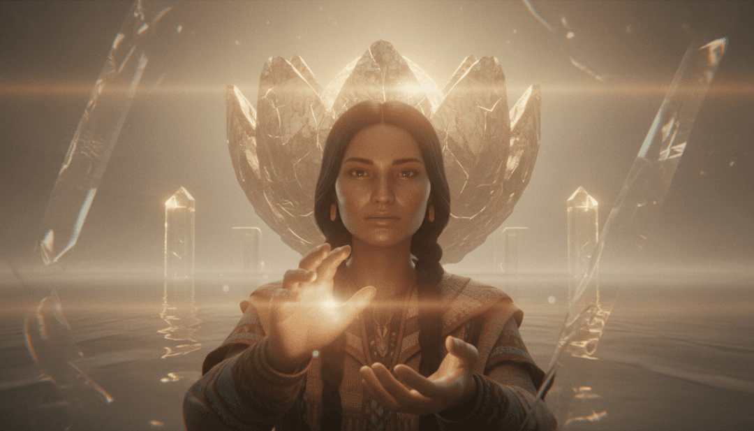 KI interpretiert die ätherische Klanglandschaft von 'Eyes Closed'