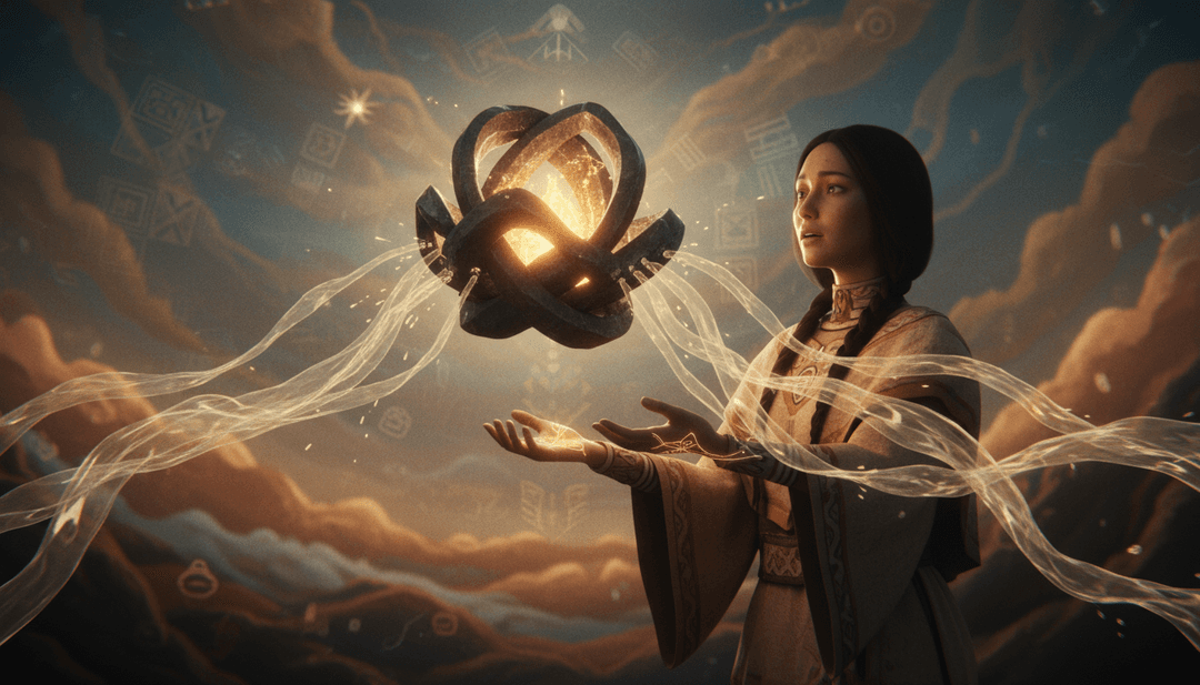 Lebendige Farben und abstrakte Visuals, die den Rhythmus des Songs darstellen