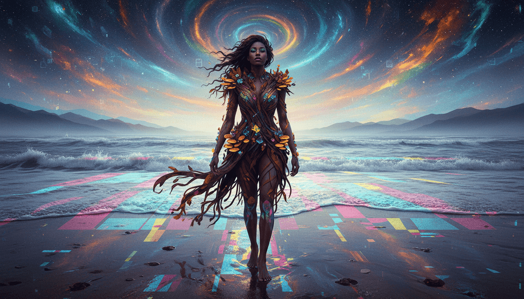 AI 將音樂元素轉化為 'oui non I know' 的視覺場景