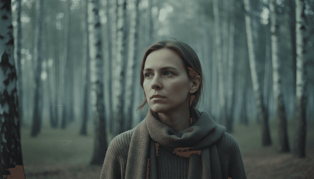 'Fumbling' के संगीत तत्वों को दृश्यों में बदला गया दृश्य चित्रण