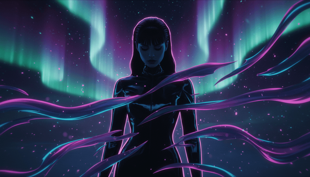 इलेक्ट्रॉनिक बीट्स और भावनात्मक गीतों का दृश्य प्रतिनिधित्व