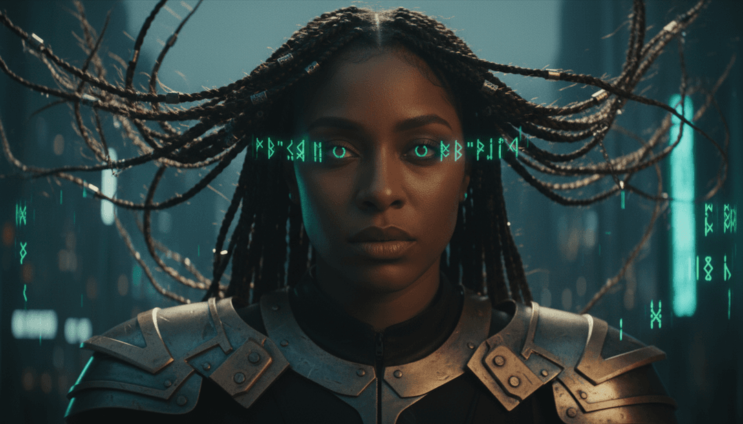 MC69 के संगीत तत्वों से प्रेरित दृश्य दृश्य