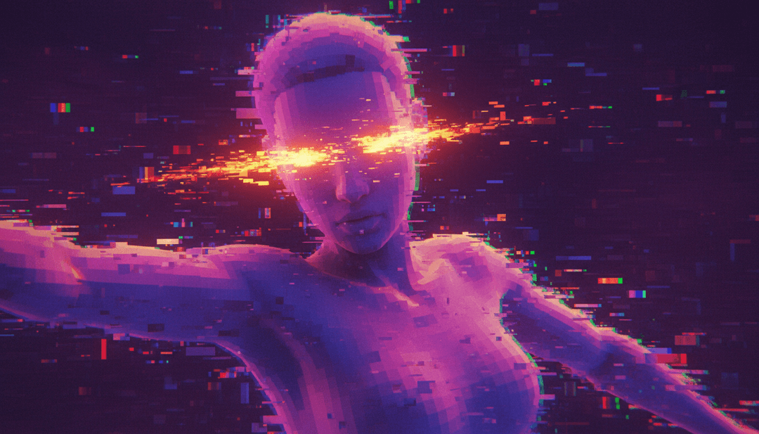 Visuales vibrantes inspirados en elementos de rock y metal