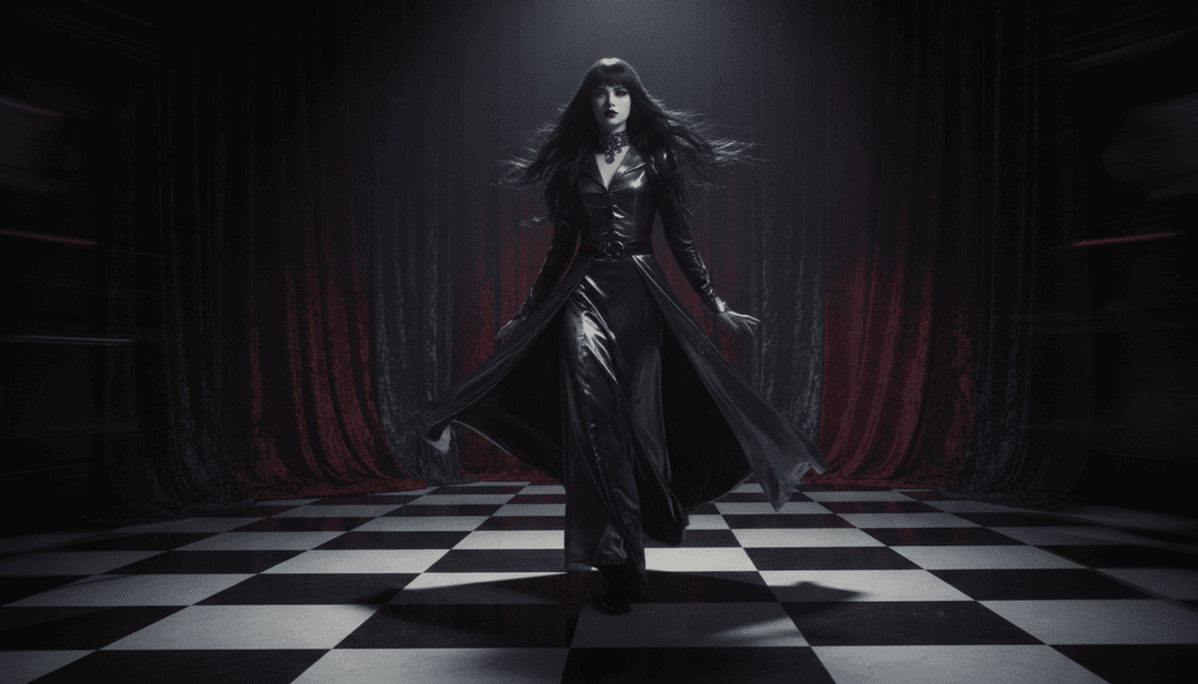 Videoclipe gerado por IA para 'Alien', mostrando uma obra-prima cósmica.