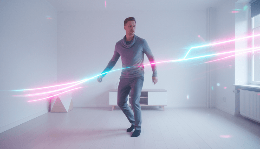 'Up All Night' के बोल और ताल से प्रेरित दृश्य दृश्य