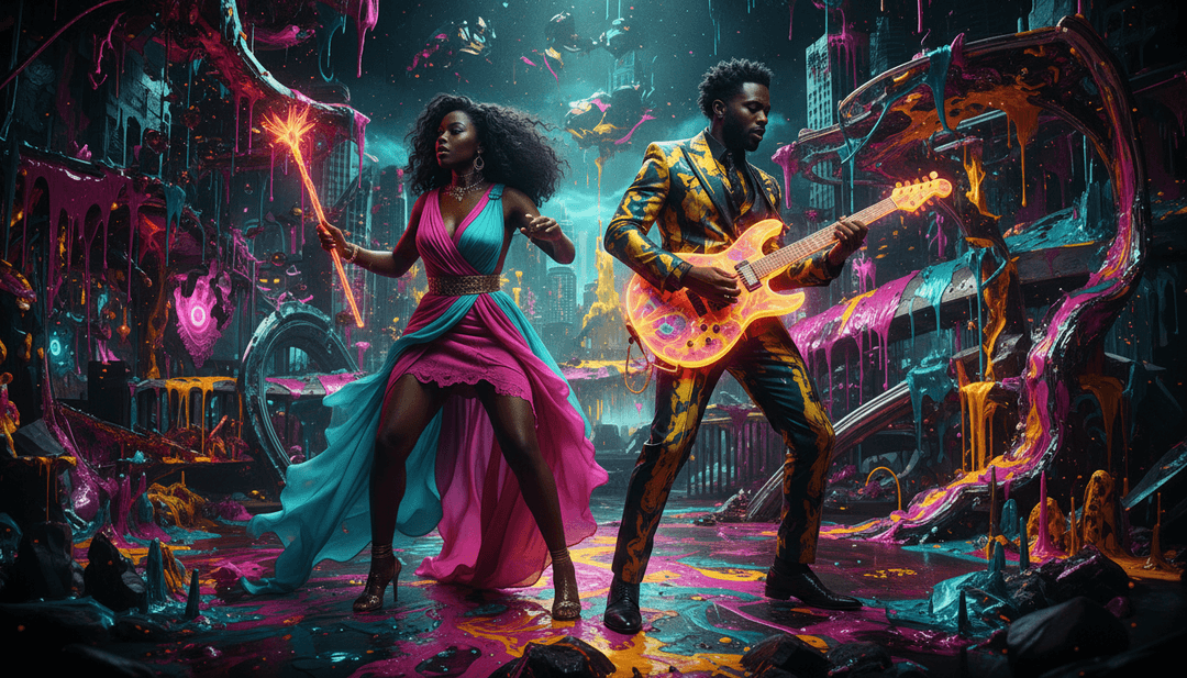 freebeat.ai के साथ अपना खुद का संगीत वीडियो बनाते हुए उपयोगकर्ता