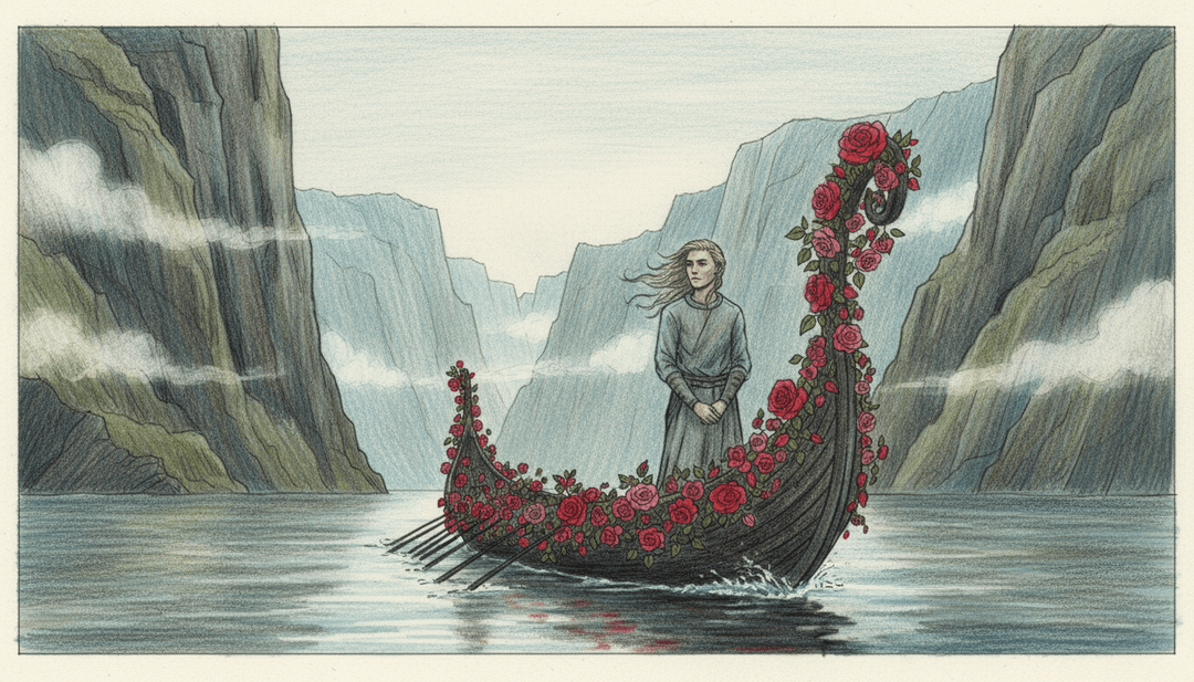 'Roses'의 멜로디와 가사에서 영감을 받은 시각적 장면