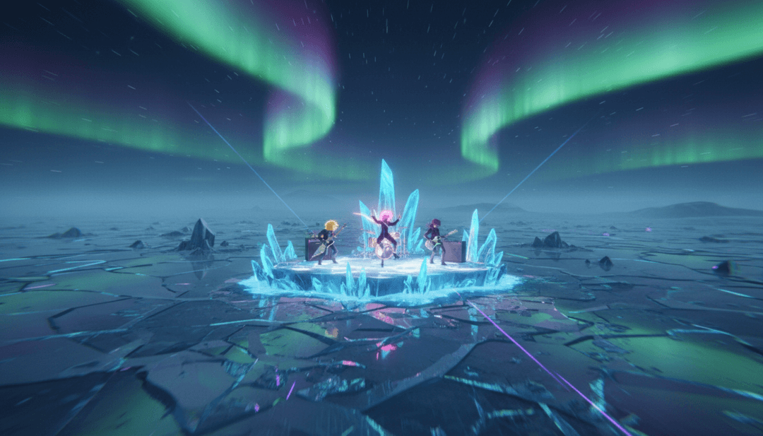 Endgültiges Musikvideo, das von KI für 'Redshift' von Port Noir generiert wurde