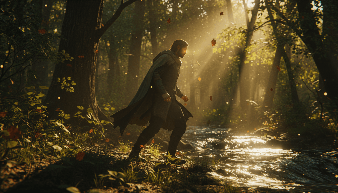 'April Showers'의 가사에서 영감을 받은 시각적 장면들