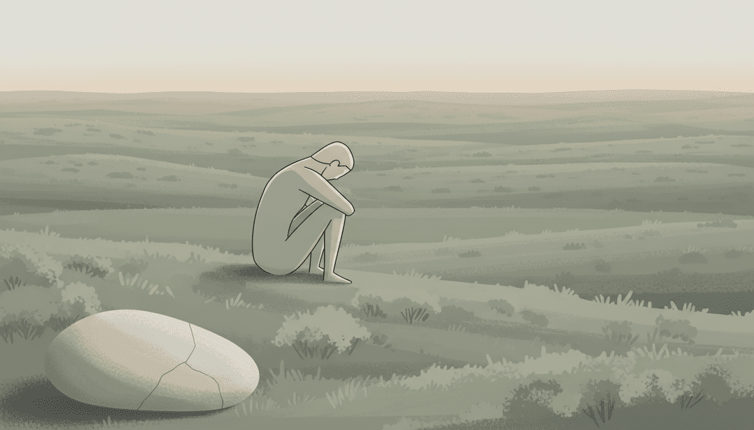 AI che interpreta la scena nostalgica della campagna nella canzone 'Blessed' di ERNEST