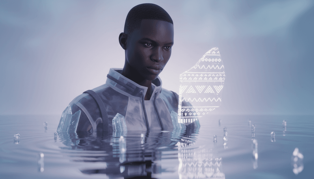 与陷阱节拍和说唱歌词同步的动态视觉效果