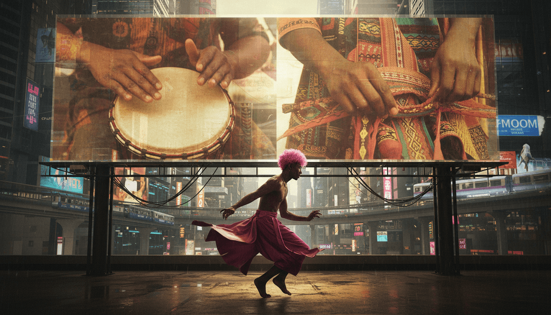 freebeat.ai के इंटरफेस के साथ व्यक्तिगत म्यूजिक वीडियो बनाने में व्यस्त उपयोगकर्ता