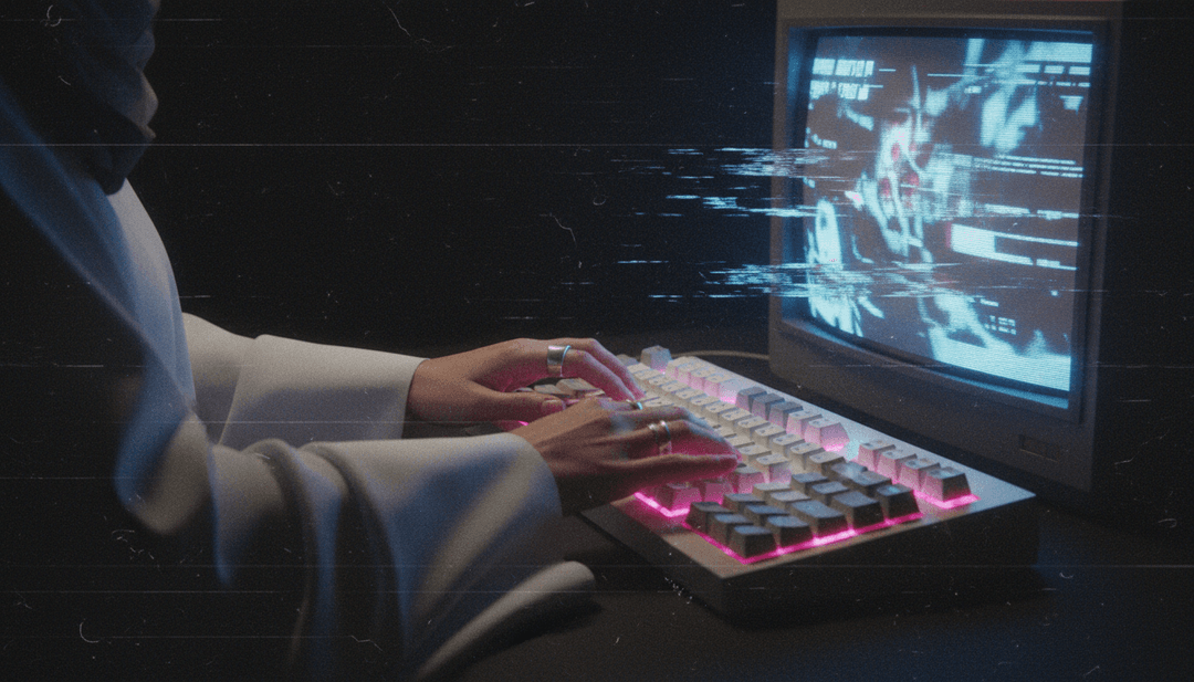 Scene dinamiche che mostrano una culla che dondola dolcemente, figure angeliche e paesaggi surreali che riflettono i temi lirici della canzone