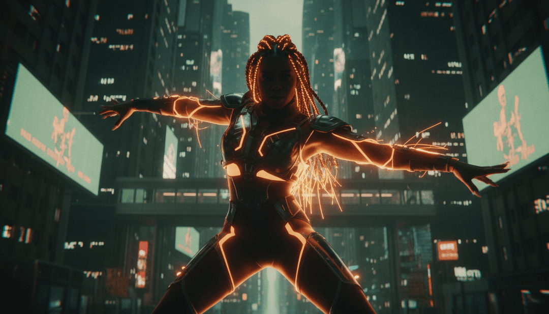 Usuário interagindo com a plataforma freebeat.ai para gerar vídeos musicais e capas personalizadas.