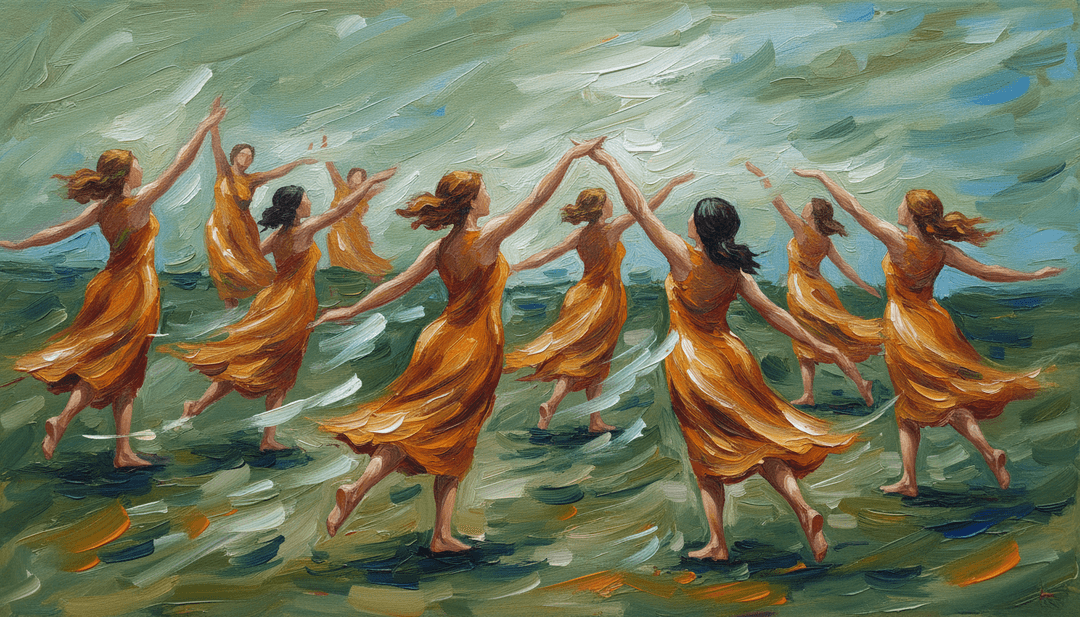 Kelly Lee Owens의 132 TECHNO의 분위기와 리듬을 표현한 추상 디지털 아트