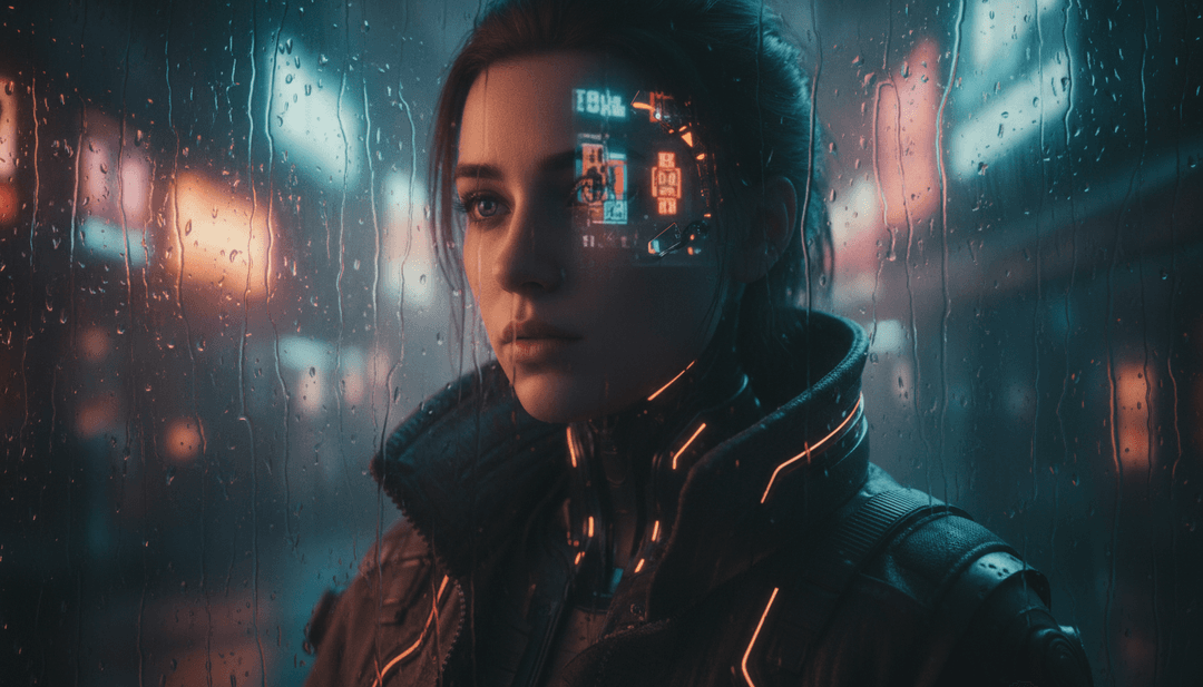 Maty Noyes의 'Shots In The Dark'의 감정 깊이를 추상적으로 시각화한 이미지